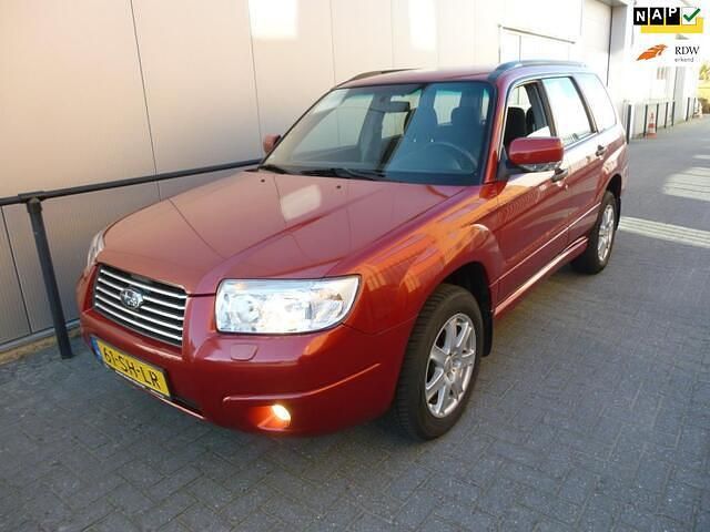 Rood Gebruikt 2006 Subaru Forester Comfort SUV | € 5.750 (Iets duurder) - Afbeelding 1/4