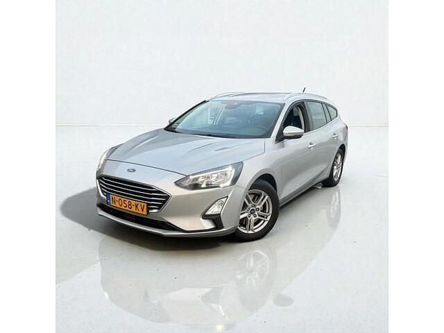 Grijs (metallic) Gebruikt 2021 Ford Focus Stationwagen | € 9.850 (Eerlijke prijs) - Afbeelding 1/4