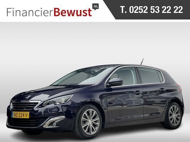 Blauw Gebruikt 2017 Peugeot 308 Allure Hatchback | € 7.900 (Goede deal) - Afbeelding 1/4
