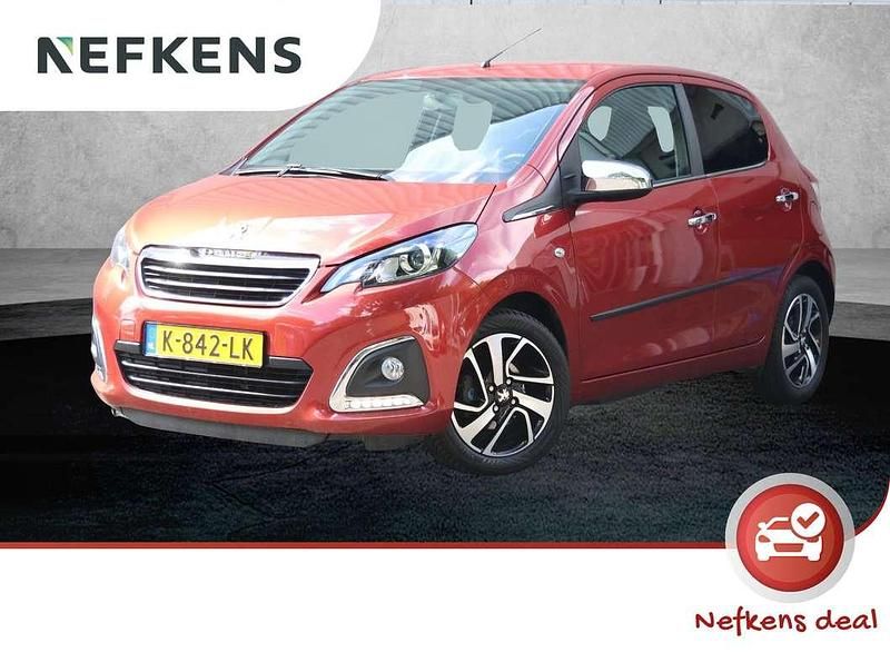 Rood Gebruikt 2021 Peugeot 108 Allure Hatchback | € 11.600 (Iets duurder) - Afbeelding 1/3