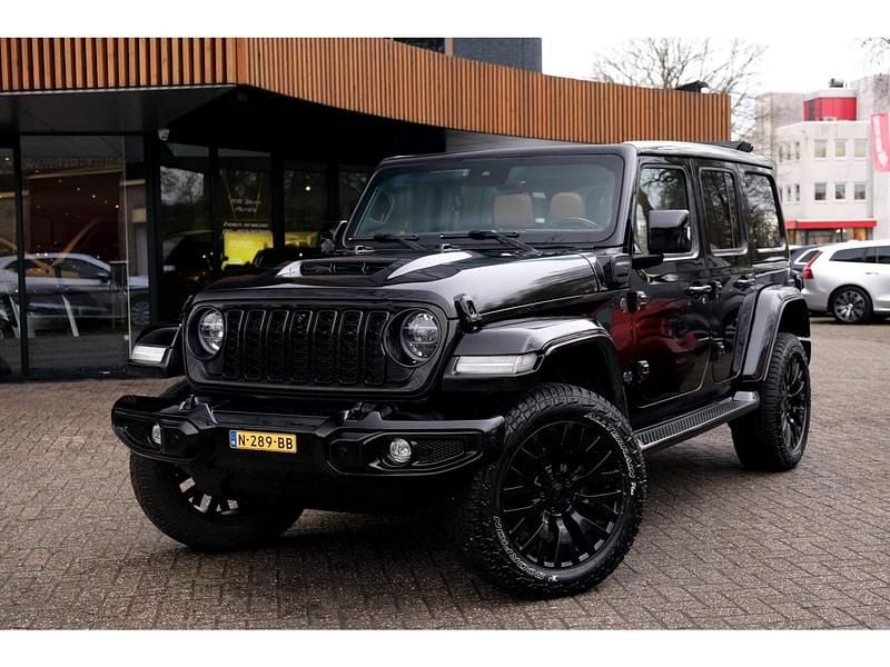 Zwart Occasion 2021 Jeep Wrangler Rubicon SUV | € 58.900 - Afbeelding 1/4
