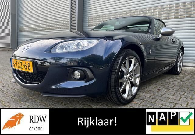 Blauw Gebruikt 2014 Mazda MX5 Edition Cabriolet | € 16.995 (Eerlijke prijs) - Afbeelding 1/4