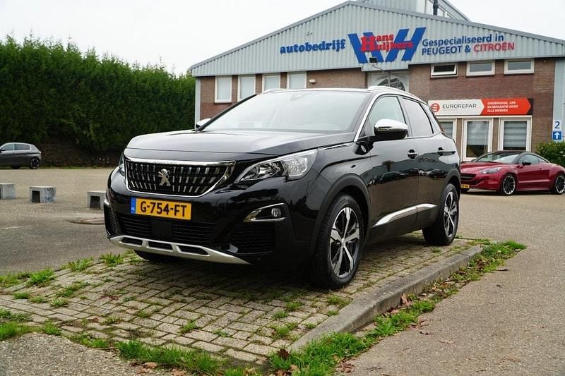 Zwart Gebruikt 2019 Peugeot 3008 Crossway SUV | € 19.950 (Iets duurder) - Afbeelding 1/3