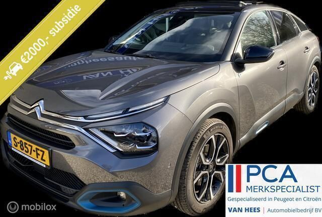 Grijs Gebruikt 2022 Citroën e-C4 Shine SUV | € 19.950 (Eerlijke prijs) - Afbeelding 1/4