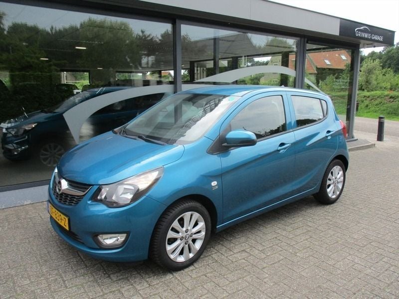 Blauw Gebruikt 2019 Opel Karl Edition Hatchback | € 9.750 (Eerlijke prijs) - Afbeelding 1/4