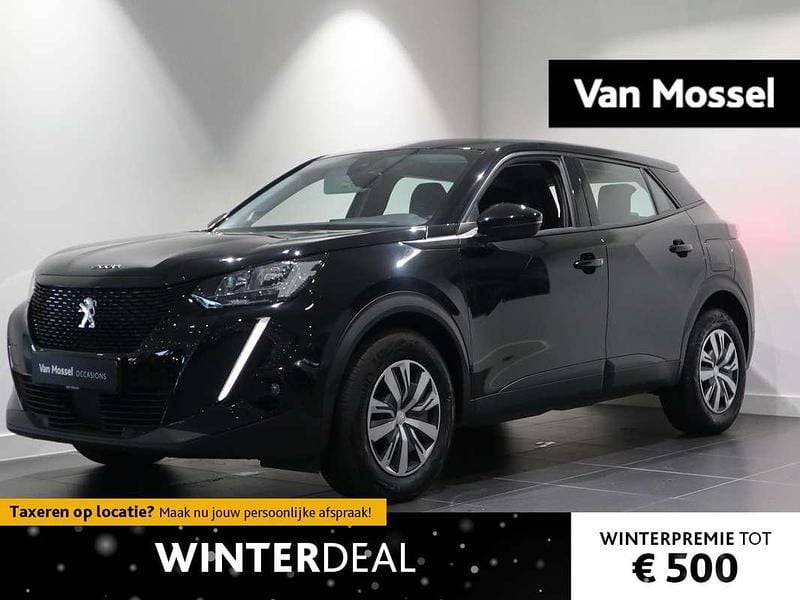 Zwart Gebruikt 2022 Peugeot 2008 Active SUV | € 16.440 (Goede deal) - Afbeelding 1/3