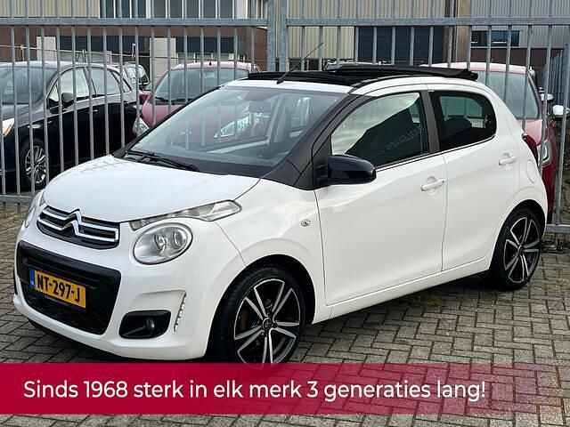 Wit Occasion 2016 Citroën C1 PureTech Hatchback | € 6.990 (Goede deal) - Afbeelding 1/4