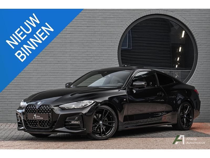Zwart Gebruikt 2021 BMW 420 Executive Coupé | € 36.950 (Eerlijke prijs) - Afbeelding 1/4