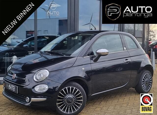 Zwart Gebruikt 2018 Fiat 500 Collezione Hatchback | € 9.145 (Goede deal) - Afbeelding 1/4