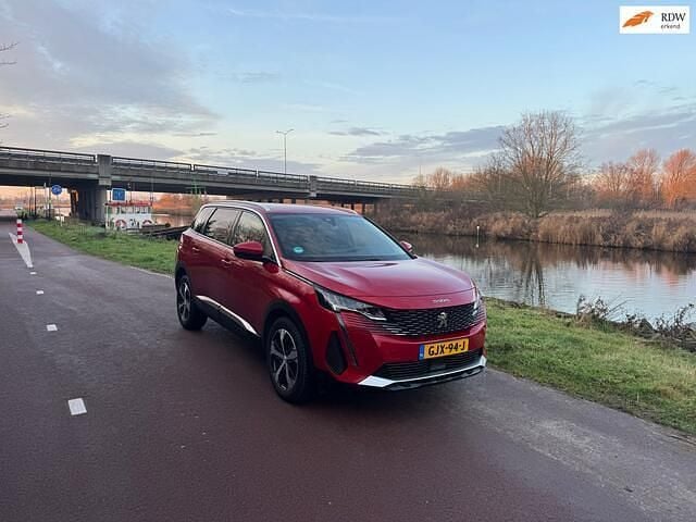 Rood Gebruikt 2021 Peugeot 5008 Active SUV | € 15.750 (Super prijs) - Afbeelding 1/4