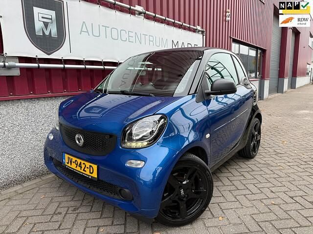 Blauw Gebruikt 2016 Smart ForTwo Coupé Pure Hatchback | € 6.250 (Eerlijke prijs) - Afbeelding 1/4