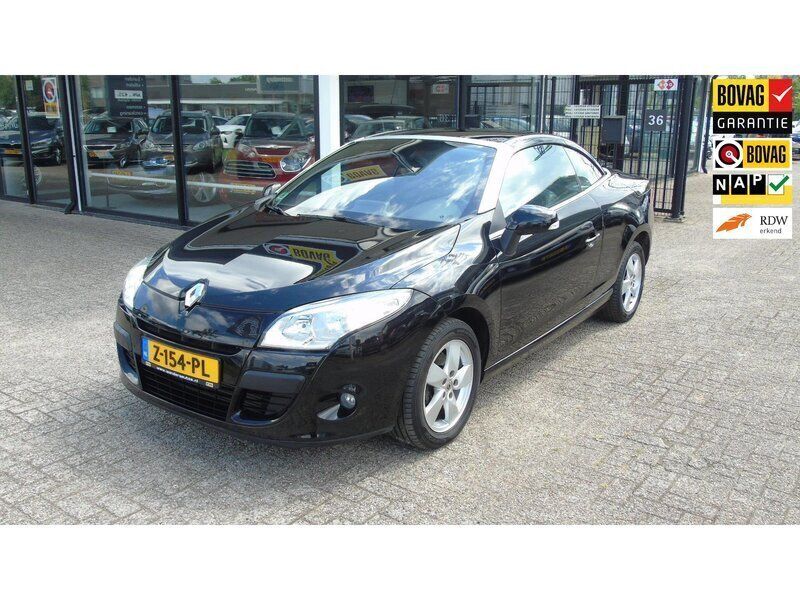 Zwart Gebruikt 2013 Renault Mégane Cabriolet Cabriolet | € 10.495 (Eerlijke prijs) - Afbeelding 1/4