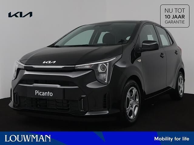Zwart Nieuw 2025 Kia Picanto Hatchback | € 20.390 (Eerlijke prijs) - Afbeelding 1/4