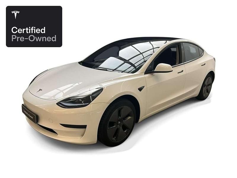 Wit Gebruikt 2023 Tesla Model 3 RWD Sedan | € 30.900 (Eerlijke prijs) - Afbeelding 1/4