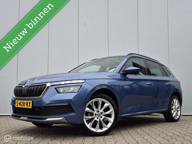 Blauw Gebruikt 2021 Skoda Kamiq Sport SUV | € 19.940 (Eerlijke prijs) - Afbeelding 1/4