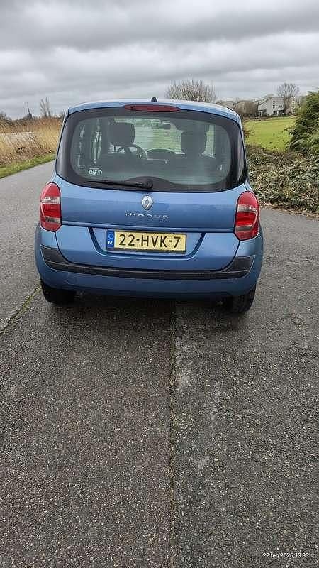 Occasion Renault Modus Expression 111 PK (81 kW) 2009 Blauw MPV