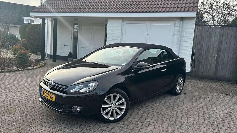 Occasion VW Golf Cabriolet 122 PK (89 kW) 2012 Zwart Cabriolet