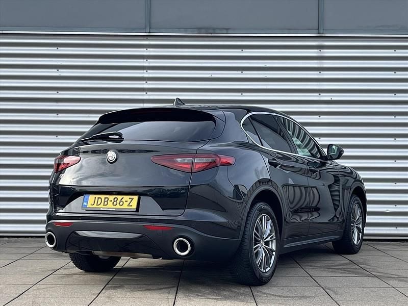Occasion Alfa Romeo Stelvio Super 202 PK (148 kW) 2018 Zwart SUV