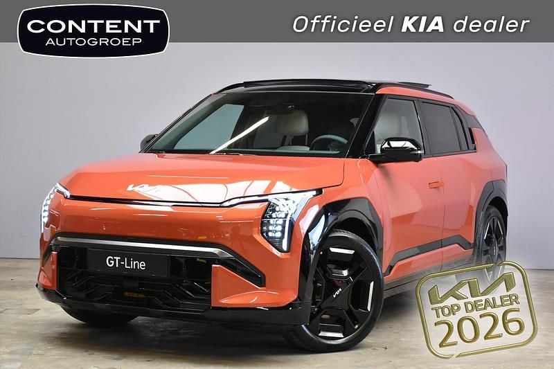 Oranje metallic Nieuw 2025 Kia EV3 GT SUV | € 45.490 (Eerlijke prijs) - Afbeelding 1/4