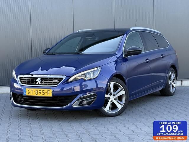Occasion Peugeot 308 SW GT-line 150 PK (110 kW) 2015 Blauw (metallic) Stationwagen