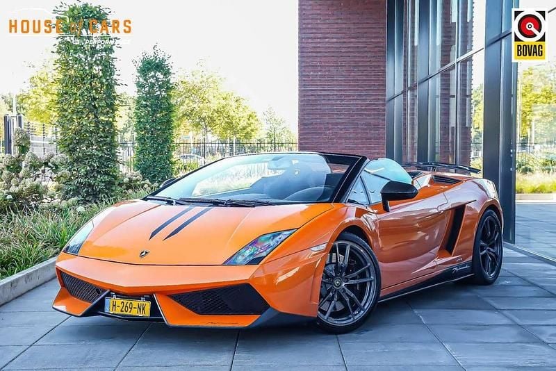 Oranje Gebruikt 2011 Lamborghini Gallardo Cabriolet | € 169.995 - Afbeelding 1/4