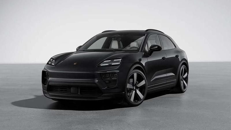 Zwart Occasion 2025 Porsche Macan SUV | € 99.900 (Super prijs) - Afbeelding 1/4