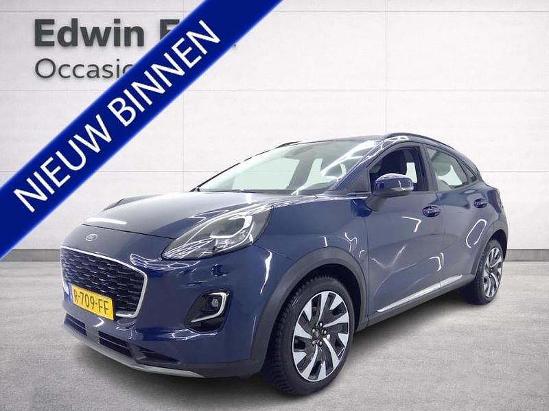 Occasion Ford Puma Titanium 124 PK (91 kW) 2022 Blauw SUV