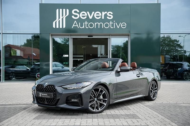 Grijs Gebruikt 2022 BMW 430 Cabriolet Executive Cabriolet | € 56.888 (Eerlijke prijs) - Afbeelding 1/4