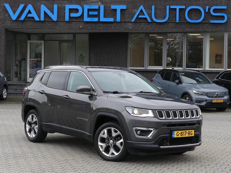 Grijs Gebruikt 2019 Jeep Compass Limited SUV | € 16.900 (Eerlijke prijs) - Afbeelding 1/4