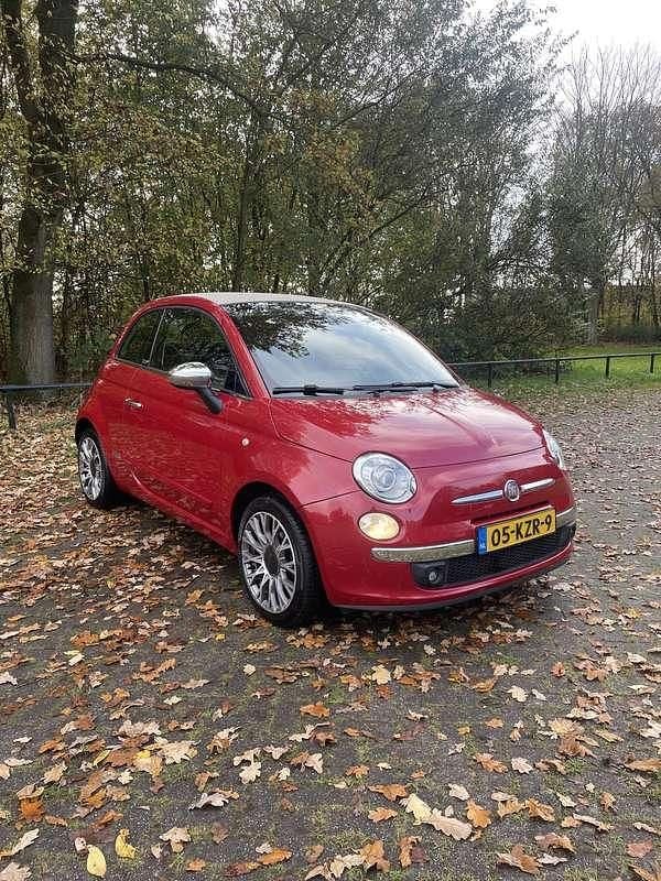 Rood Gebruikt 2010 Fiat 500 Cabriolet | € 5.250 (Eerlijke prijs) - Afbeelding 1/4