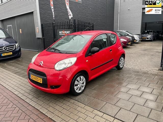 Rood Gebruikt 2009 Citroën C1 Hatchback | € 2.499 (Goede deal) - Afbeelding 1/4
