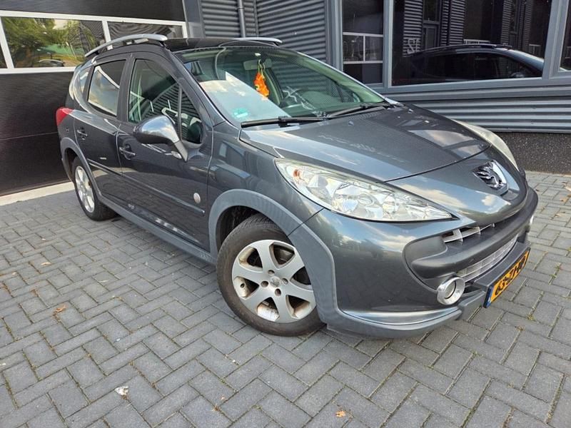Grijs (metallic) Occasion 2008 Peugeot 207 Outdoor Outdoor Stationwagen | € 999 (Eerlijke prijs) - Afbeelding 1/4
