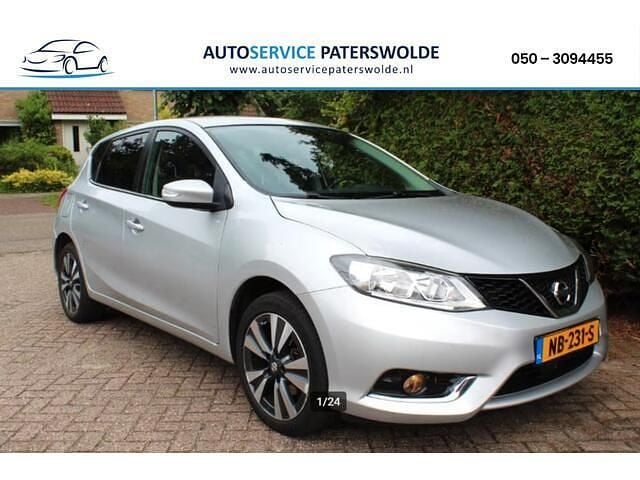 Grijs (metallic) Gebruikt 2017 Nissan Pulsar N-Connecta Hatchback | € 11.900 (Eerlijke prijs) - Afbeelding 1/4