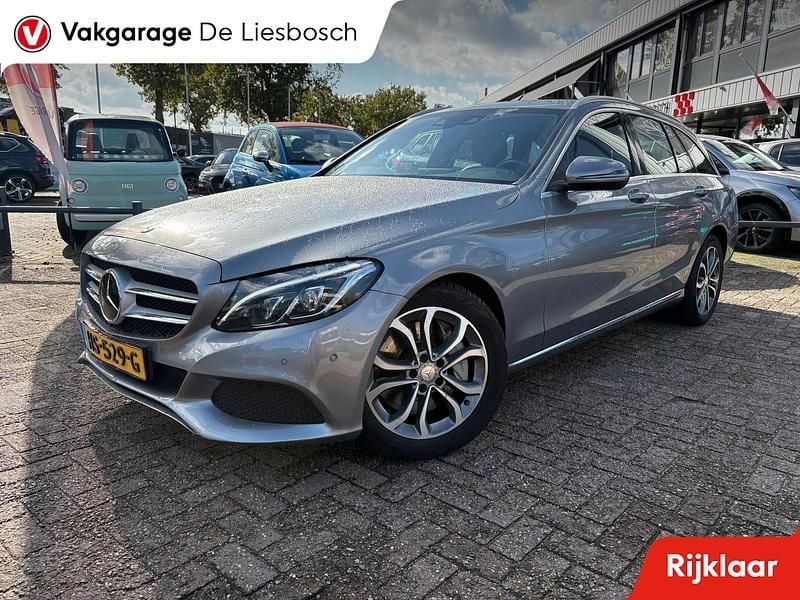 Grijs Gebruikt 2015 Mercedes C350 Edition Stationwagen | € 12.500 (Super prijs) - Afbeelding 1/4
