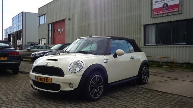 Wit Gebruikt 2009 Mini Cooper S Cabriolet Chili Cabriolet | € 8.250 (Goede deal) - Afbeelding 1/4