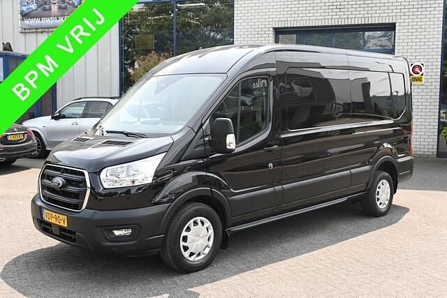Zwart Gebruikt 2020 Ford Transit Trend Van | € 19.950 (Goede deal) - Afbeelding 1/4