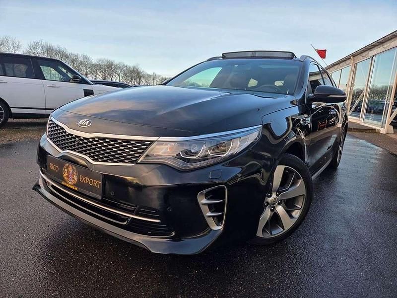 Occasion Kia Optima GT-Line 141 PK (103 kW) 2018 Zwart Stationwagen