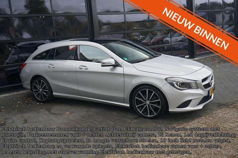 Grijs Gebruikt 2016 Mercedes CLA200 Shooting Brake Ambition Stationwagen | € 16.440 (Goede deal) - Afbeelding 1/4