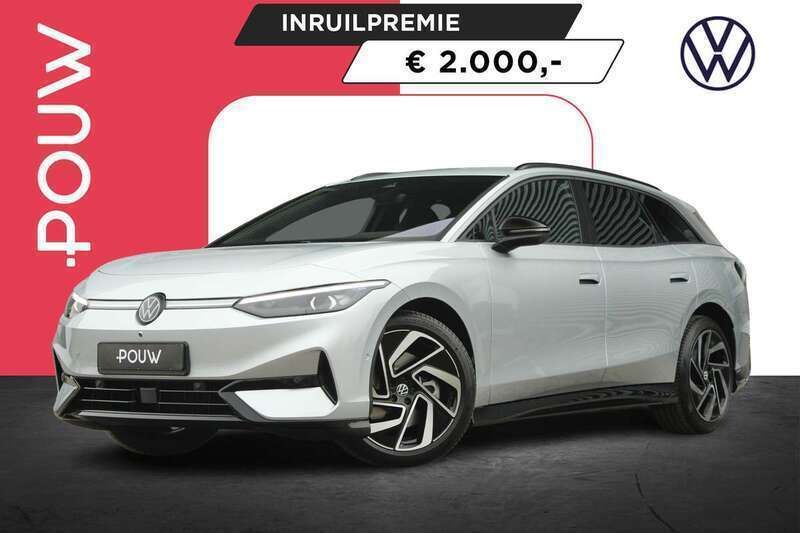 Zilver, metallic lak Nieuw 2025 VW ID.7 Pro Sedan | € 51.850 (Super prijs) - Afbeelding 1/4