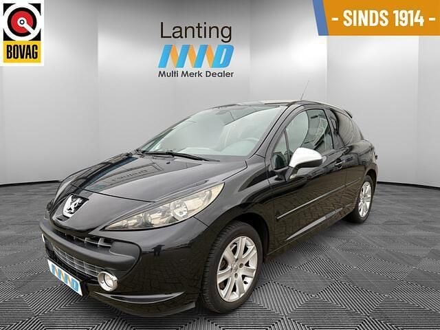 Zwart Gebruikt 2009 Peugeot 207 RC Hatchback | € 3.995 - Afbeelding 1/4