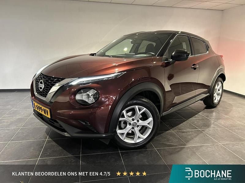 Rood Gebruikt 2021 Nissan Juke N-Connecta SUV | € 18.240 (Eerlijke prijs) - Afbeelding 1/4