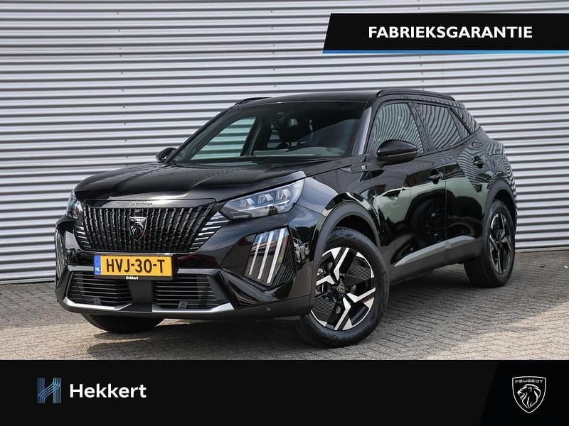 Zwart Nieuw 2025 Peugeot e-2008 Active SUV | € 31.995 (Goede deal) - Afbeelding 1/4