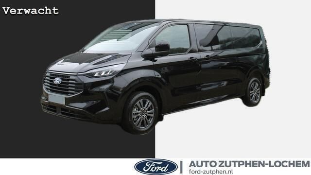 Zwart Nieuw 2024 Ford Transit Custom Limited Van | € 44.450 (Eerlijke prijs) - Afbeelding 1/4