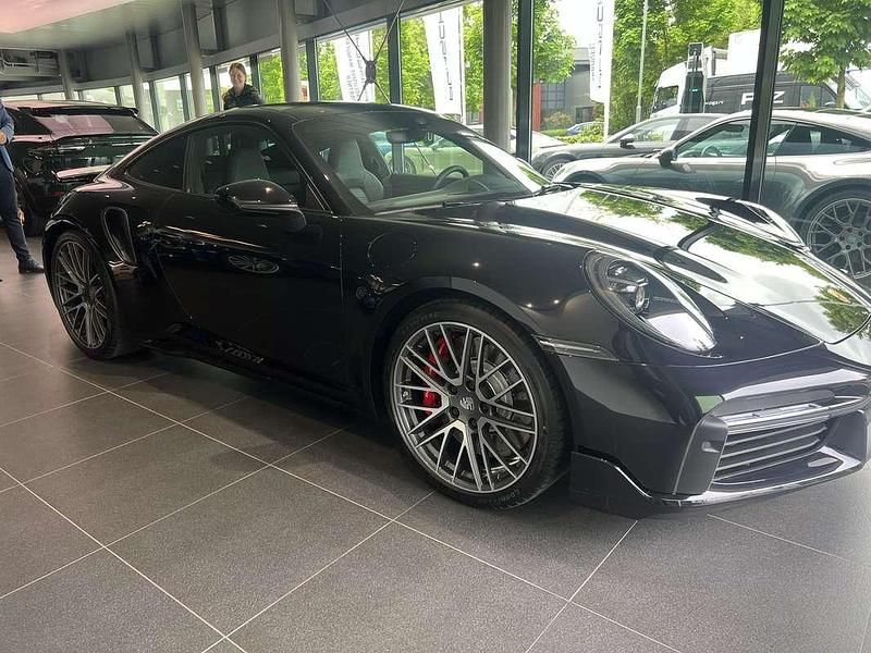 Zwart Gebruikt 2021 Porsche 911 Turbo S Coupé | € 195.000 - Afbeelding 1/4