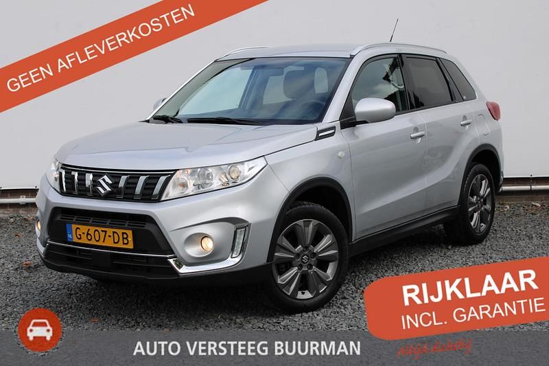 Grijs Gebruikt 2019 Suzuki Vitara SUV | € 18.950 (Eerlijke prijs) - Afbeelding 1/4