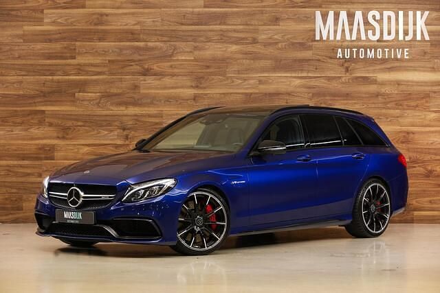 Blauw (metallic) Occasion 2017 Mercedes S63 AMG AMG Stationwagen | € 49.740 (Eerlijke prijs) - Afbeelding 1/3