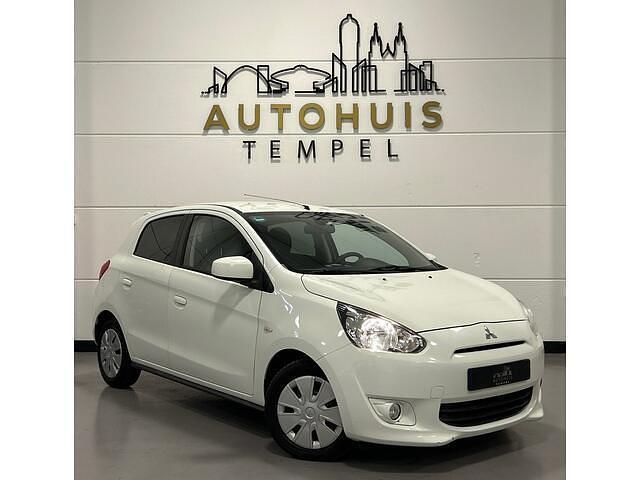 Wit Gebruikt 2013 Mitsubishi Space Star Invite Hatchback | € 5.999 (Duur) - Afbeelding 1/4