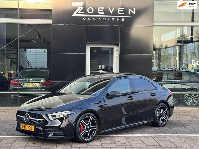 Occasion Mercedes A200 Premium Plus 163 PK (119 kW) 2019 Zwart Sedan