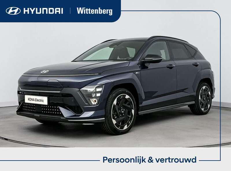 Blauw Nieuw 2024 Hyundai Kona Edition SUV | € 36.690 (Super prijs) - Afbeelding 1/3