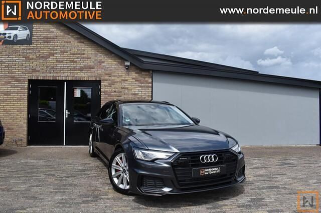 Grijs Gebruikt 2021 Audi A6 Competition Stationwagen | € 35.900 (Super prijs) - Afbeelding 1/4